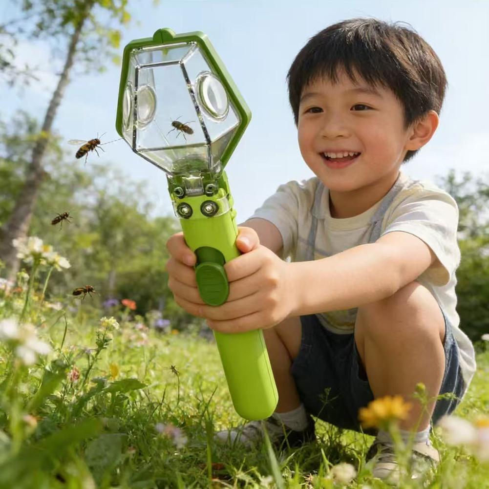 Outdoor Adventure Educator - Giocattolo portatile per catturare insetti, acchiappacimini