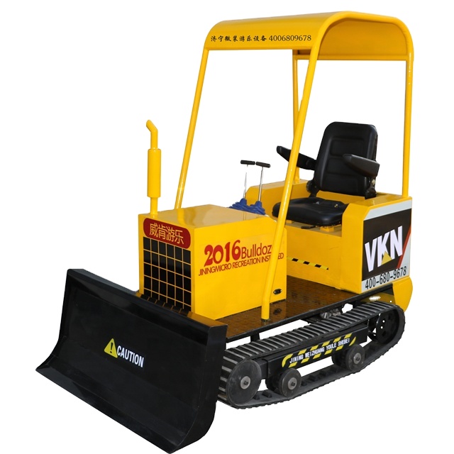 Outdoor Adventure Educator - Mini Bulldozer Elettrico in Metallo per