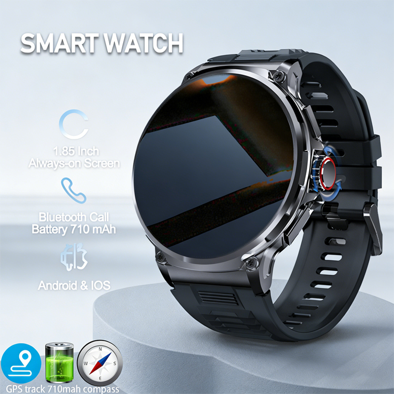 Outdoor Adventure Watches - Smartwatch da Uomo 710mAh per Avventure