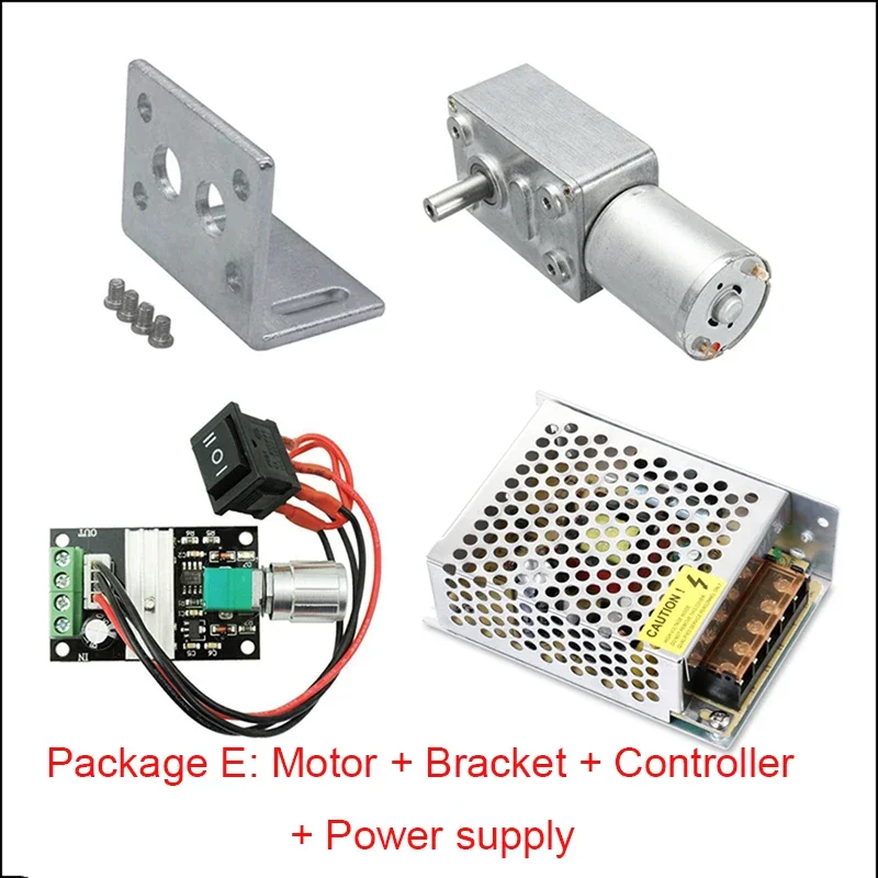 Outdoor Adventure Box - Motore Geared JGY370 12V 24V a