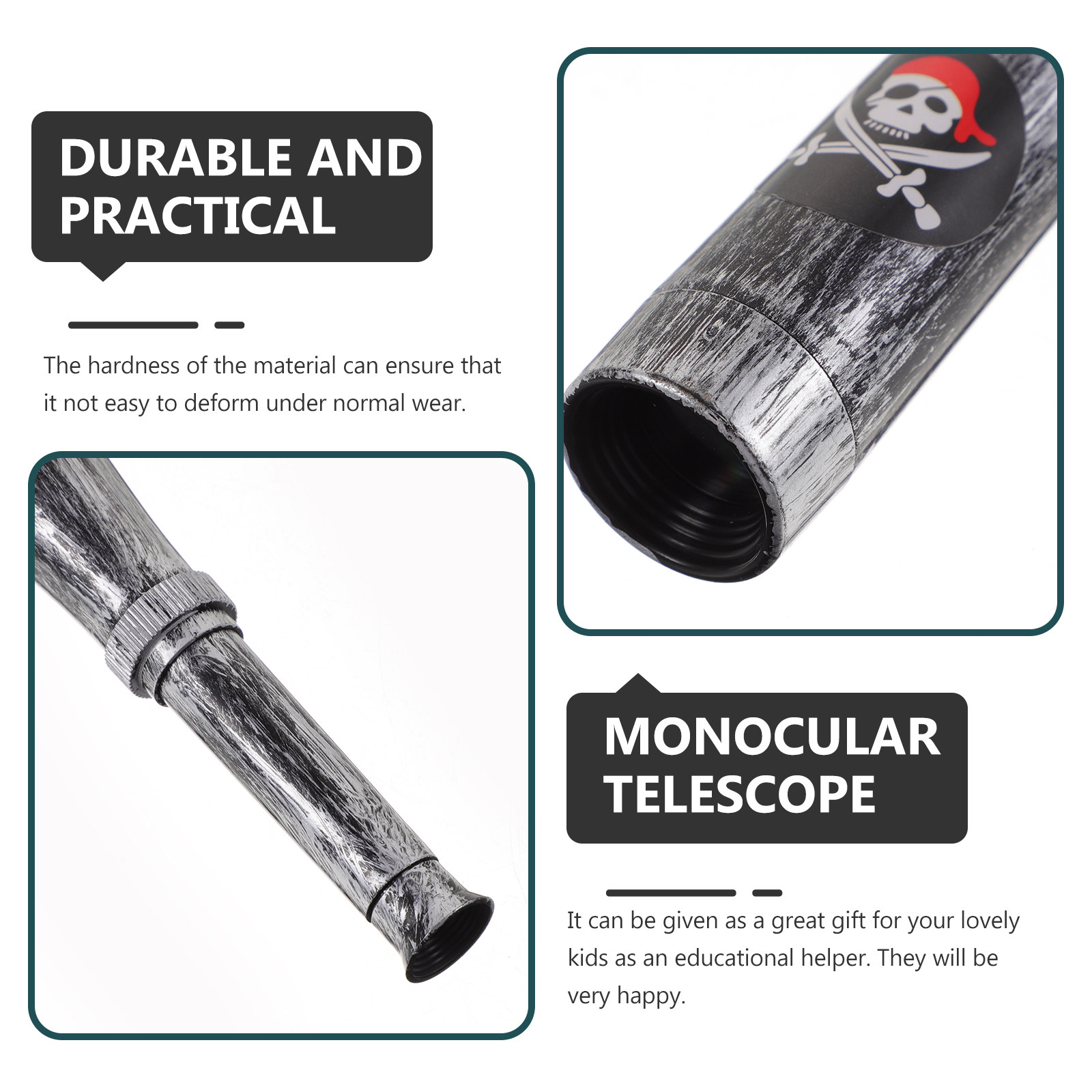 6 Pezzi Telescopi Monoculari d - Outdoor Adventure Educator recensione e prezzo