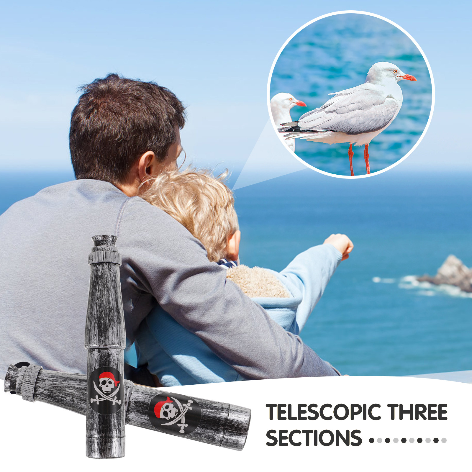 6 Pezzi Telescopi Monoculari d - Outdoor Adventure Educator recensione e prezzo