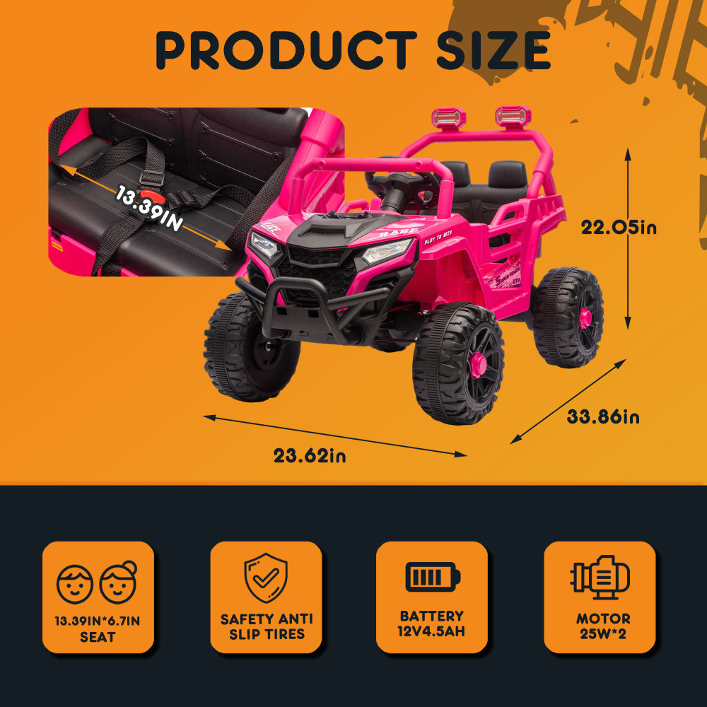 UTV Elettrico per Bambini 12V  - Outdoor Adventure Utv recensione e prezzo