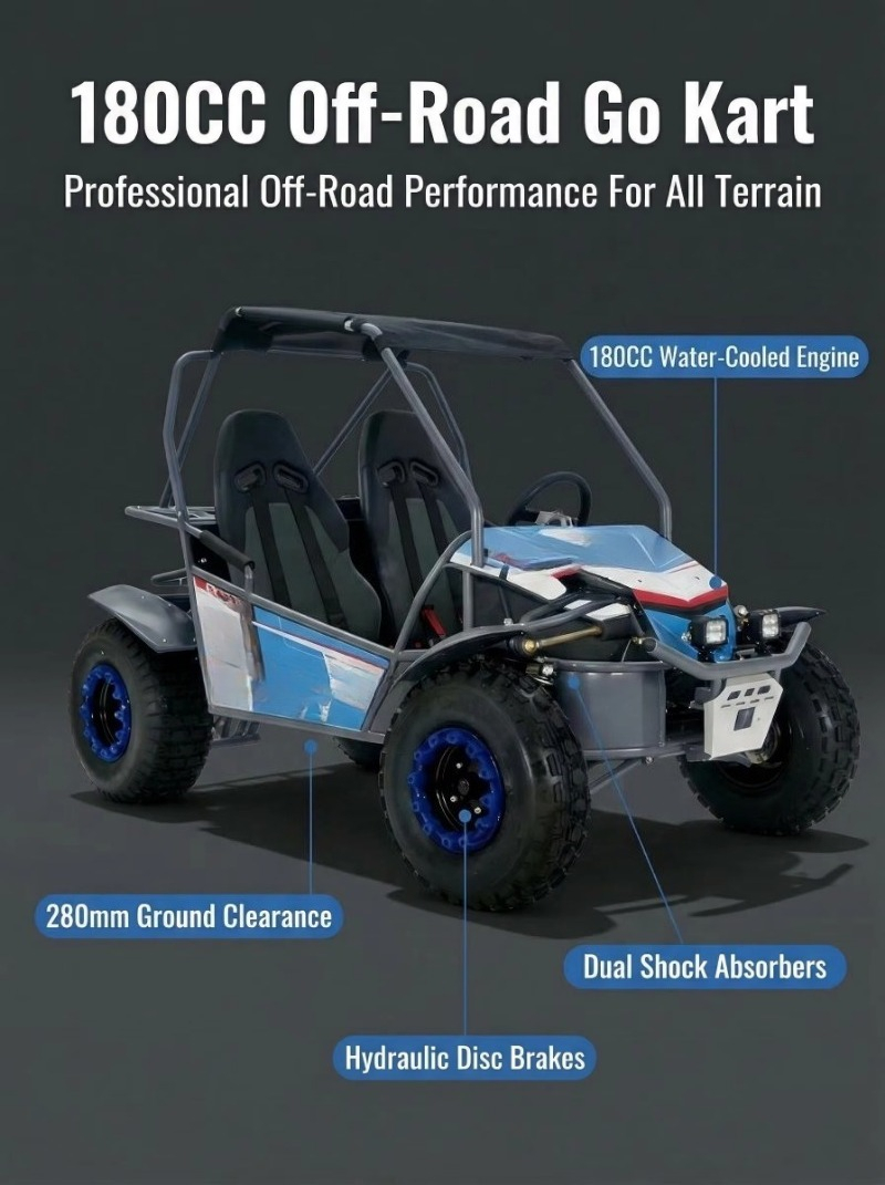 Offerta Speciale: Go-Kart a 4  - Outdoor Adventure Utv recensione e prezzo