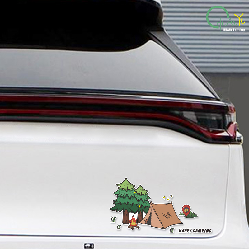 Adesivo per auto da campeggio  - Outdoor Adventure Outlet recensione e prezzo