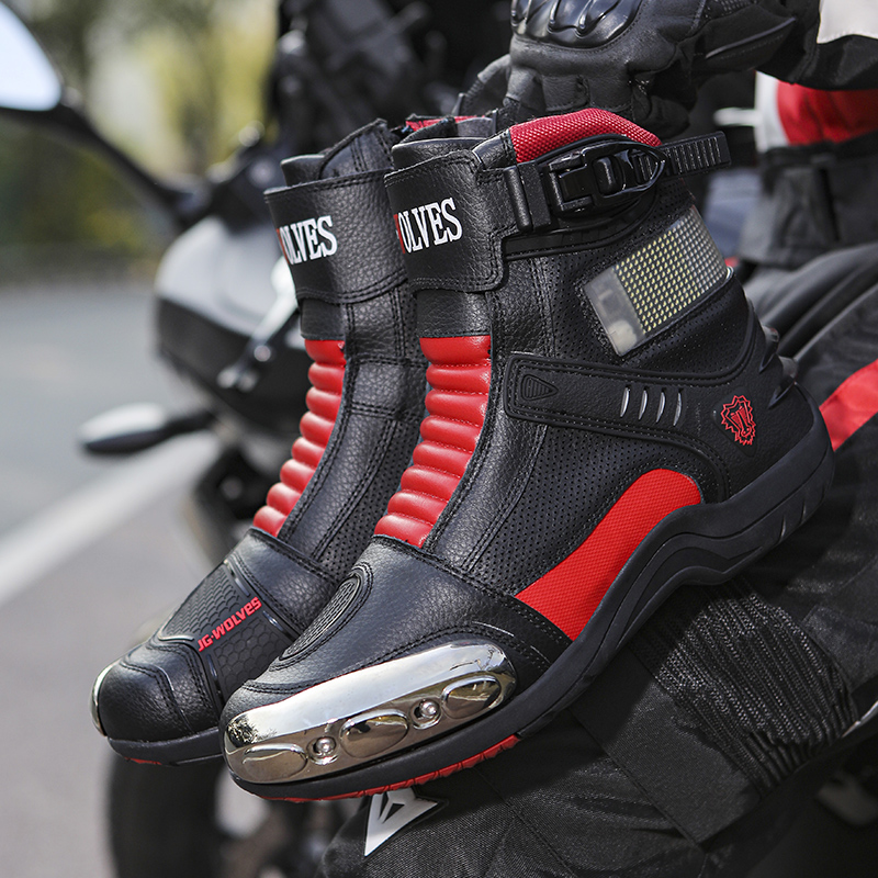 JG.WOLVES Stivali da Moto Resi - Outdoor Adventure Brand recensione e prezzo