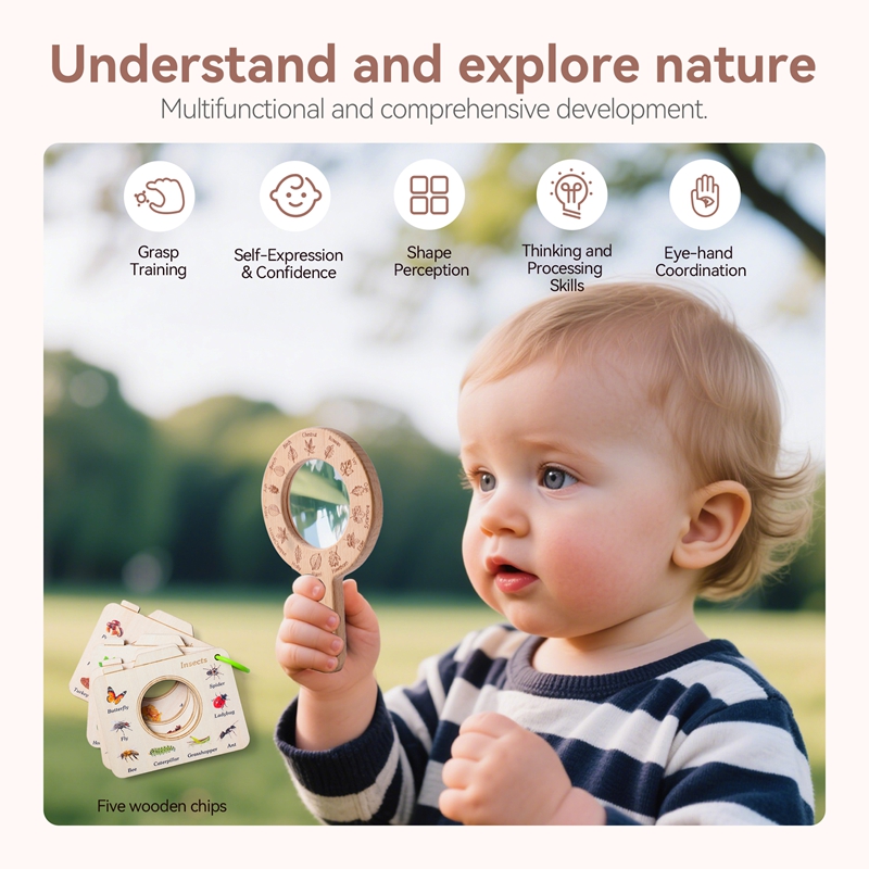 Lente d'ingrandimento in legno - Outdoor Adventure Educator recensione e prezzo