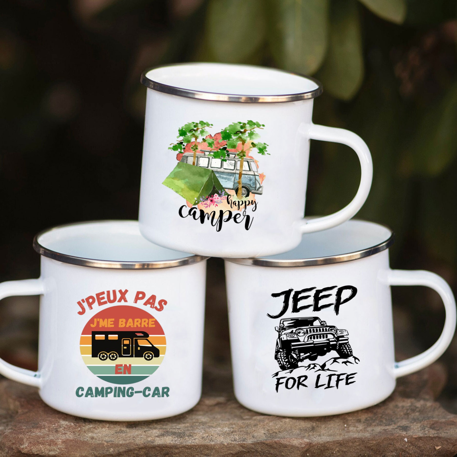 Campeggio auto smalto tazza av - Outdoor Adventure Festival recensione e prezzo