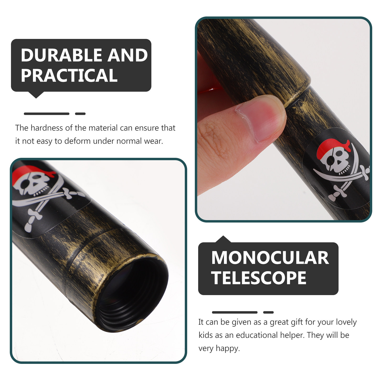 6 pezzi: telescopio monocolo a - Outdoor Adventure Educator recensione e prezzo